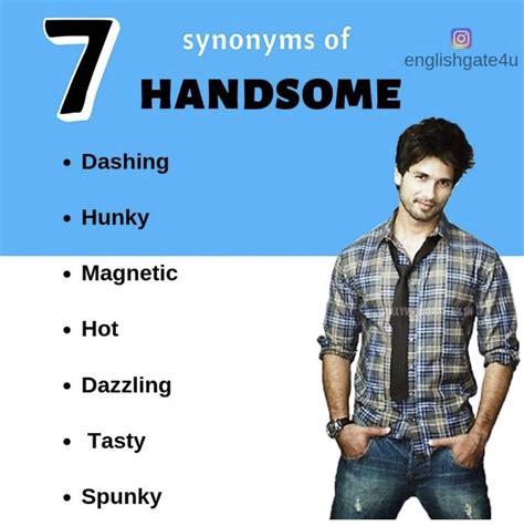 7 Different Ways To Say Handsome English Phrases Interesting English