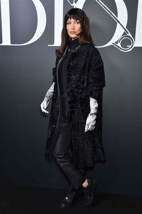 Bella Hadid Dior Show At Paris Fashion Week 01172020 Celebmafia