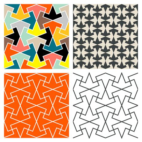 Using Tessellations As A Quilt Pattern Vintage Crafts And More