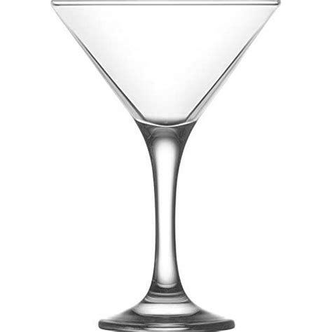 Madison 6 5 Ounce Martini Glasses Misket Collection Thick And Durable Dishwasher Safe