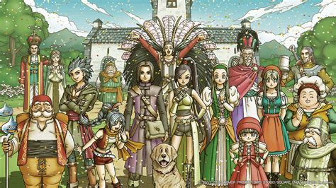 Fond Décran Dragon Quest Xi Echoes Of An Elusive Age Jeux Vidéo Personnages De Jeux Vidéo