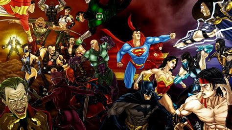 Dc Comics All Characters Hd Desktop Wallpapers ~ Cartoon Wallpapers