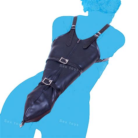 Sexy Pu Leather Over Shoulder Arm Binder Bondage Slave Fetish One Armbinder Glove Sandm Bdsm