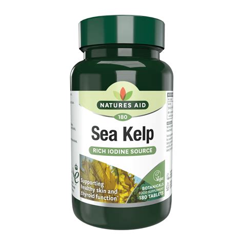 Sea Kelp Tablets Natures Aid