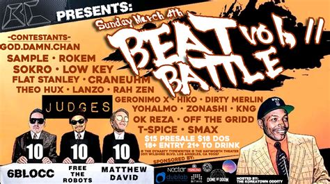 Beat Cinema Beat Battle Vol 11 Dublab