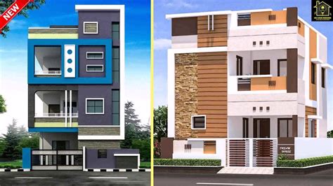 Front Elevation Designs For Double Floor House Youtube