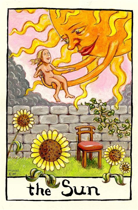 Nutsilica Tarot Card The Sun