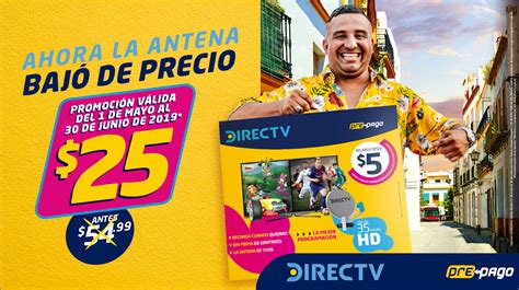 Kit Prepago Directv Bajó De Precio A 25