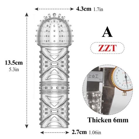 Extension De Pénis Réaliste Manchon De Coq Réutilisable En Silicone