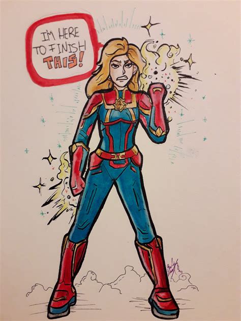 Captain Marvel By Soulkingu On Newgrounds