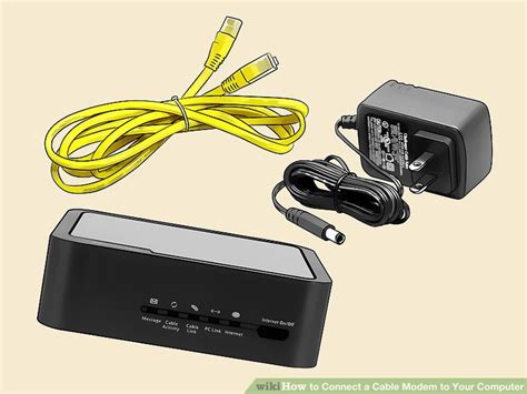 Connect a laptop or computer to one of the lan ports using a network cable from the network port on your computer to a lan port on the router. How to Connect a Cable Modem to Your Computer: 6 Steps