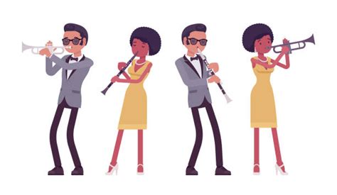 Woman Clarinet Illustrations Royalty Free Vector Graphics And Clip Art