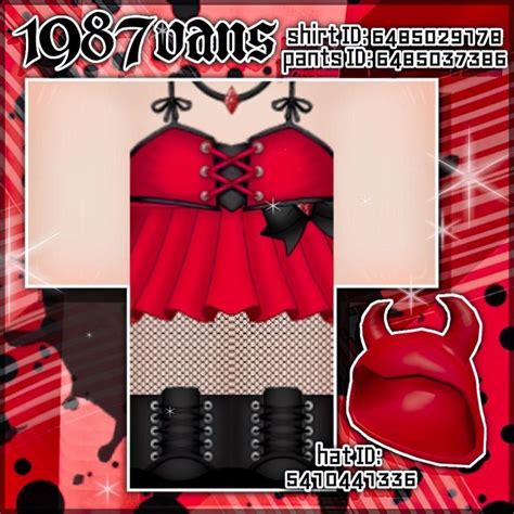 Pin By Brianna Colton On Roblox Stuff In 2022 Outfits Red Outfit