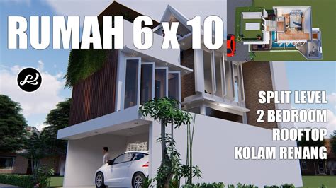 This image is provided only for personal use. rumah minimalis split level 1.5 lantai 6x10 - rumah dengan ...