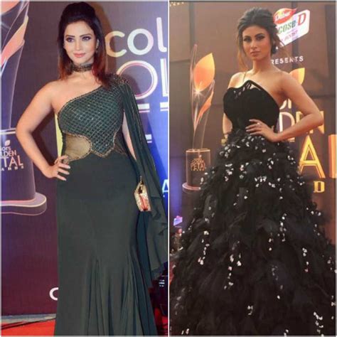 Watch Naagin Actresses Mouni Roy And Adaa Khan Add A Lot Of Glamour At A