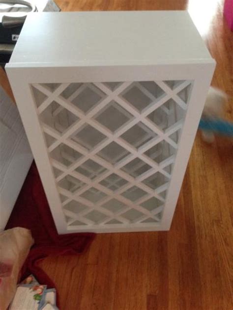 D h x 12 in. How to hang a lattice wine cabinet - DoItYourself.com Community Forums