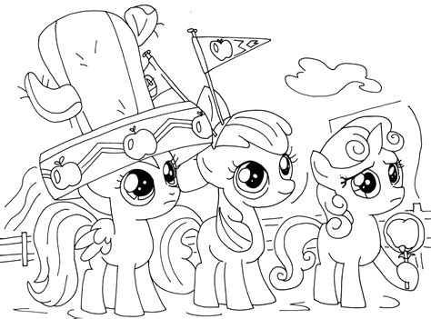 My Little Pony Coloring Page Hand Picked Free Downloads Hd Coloring Home