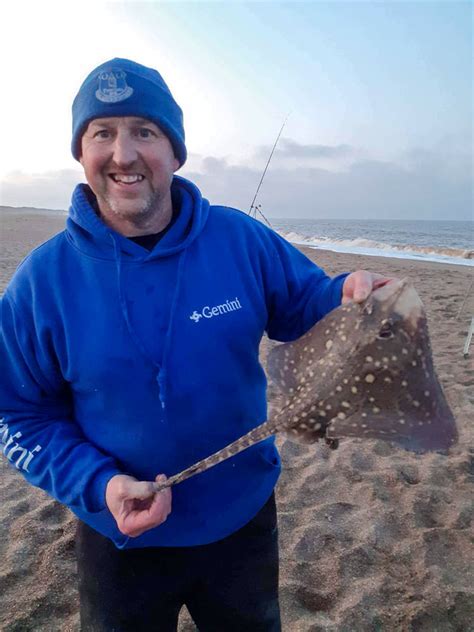 Dan Finds Rays At Trunch Lane Planet Sea Fishing