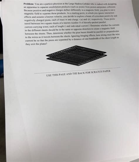 If your script requires over nine parameters, you should use braces like you have to separate them. Solved: Problem: You Are A Particle Physicist At The Large ...