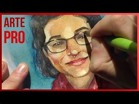 Como Pintar Retratos Con Acuarelas Youtube