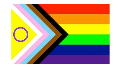 the progress pride flag is getting an intersex inclusive makeover them