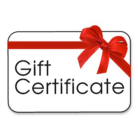 Gift Certificate Star Seafoods