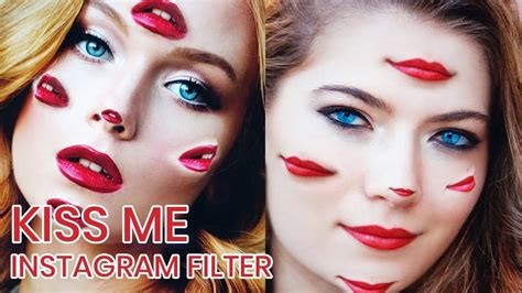 Kiss Me Instagram Filter Creepyfunny Multi Lips Face Effect Youtube