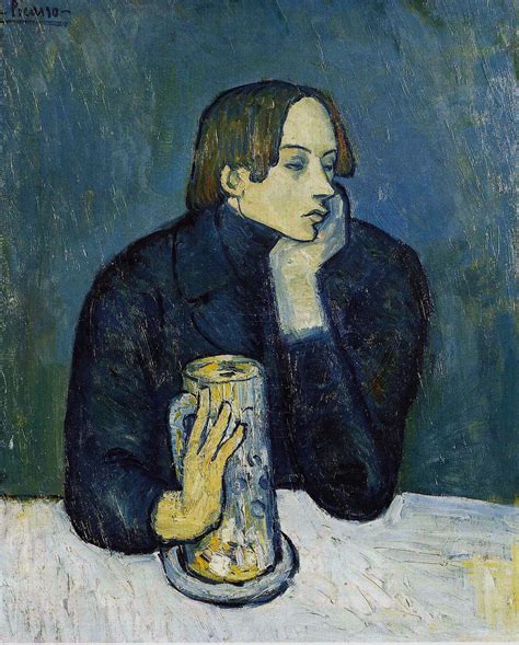 In contrast to the dazzling complexity of synthetic cubism, picasso's later paintings display simple. File:Pablo Picasso, 1902, Le bock (Portrait de Jaime ...