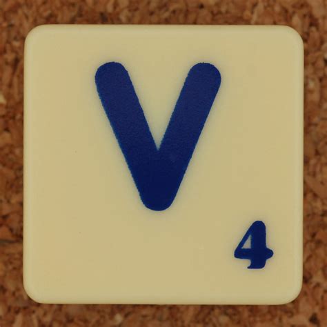 Scrabble Trickster Letter V Flickr Photo Sharing