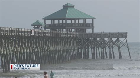 Historic Folly Beach Fishing Pier Replacement Delayed Youtube