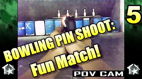 Bowling Pin Shoot 5 Fun Match Youtube
