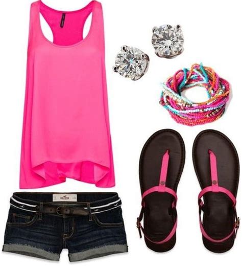 Bright Pink Outfit On Wish Summer Clothes Collection Summer