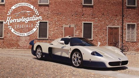 2004 Maserati Mc12 The Racing Supercar Youtube