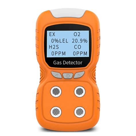 Portable Multi Gas Detector Gas Analyzer Monitor With Micro Clip H S