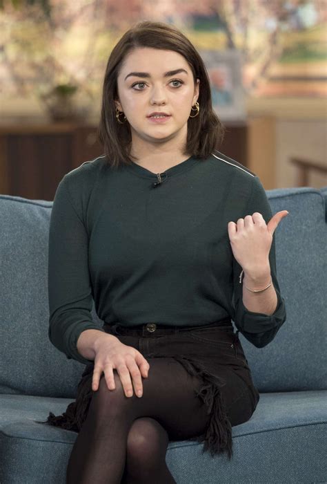 Maisie Williams ‘this Morning Tv Show In London Gotceleb