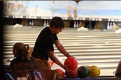 Josh playing bowling (2011) - Josh Hutcherson Photo (32519914) - Fanpop