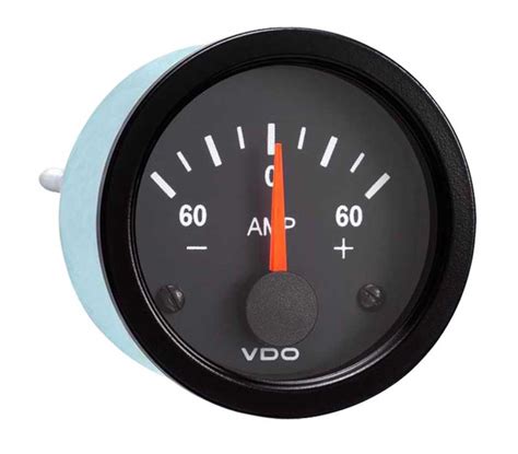 Ammeters Vision Black Automotive Gauges Vdo Automotive Gauges