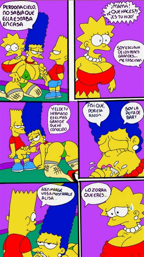 Solos En Casa Marge Follando Con Lisa Y Bart Simpsonsxxx03