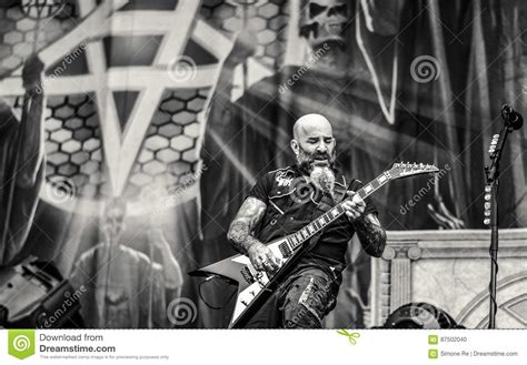 Anthrax Heavy Metal Band Live In Concert 2016 Editorial Image Image