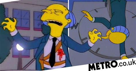 The Simpsons Writer Reveals Another Character Originally Shot Mr Burns Metro News