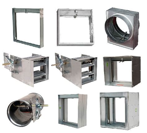 Combination Fire And Smoke Dampers Central Ventilation Systems