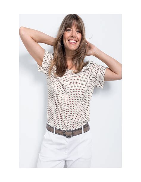 Blouse En Soie Made In France Made In France B Solfin