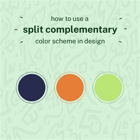How To Use A Split Complementary Color Scheme In Design By Vikalp