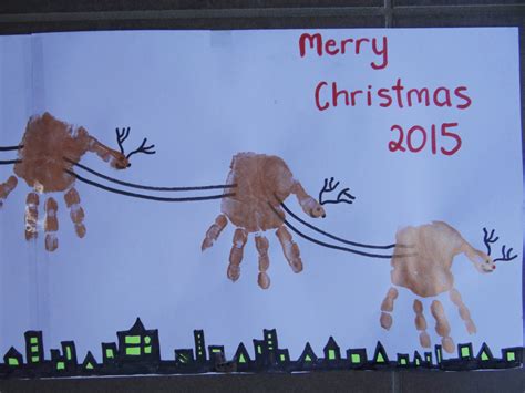 Christmas Craft Hand And Feet Painting Be A Fun Mum