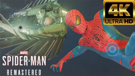 Spider Man Vs Electro And Vulture With TASM Suit Marvels Spider Man Remastered YouTube