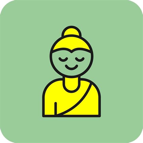 Buddha Vector Icon 19615461 Vector Art At Vecteezy