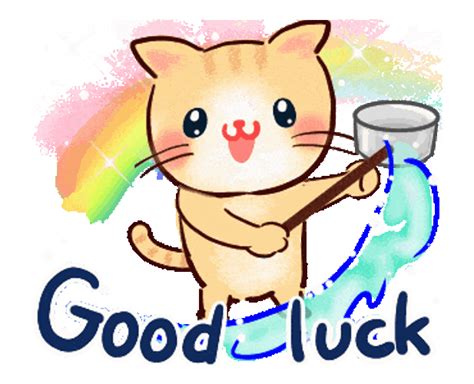 Aggregate More Than 80 Good Luck Anime Gif Latest Awesomeenglish Edu Vn