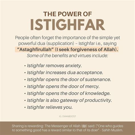 The Power Of Istighfar Muslimnofap