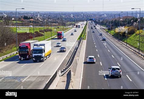 Four Lane Highway Hi Res Stock Photography And Images Alamy