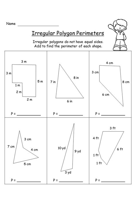 Geometry Perimeter And Area Worksheet